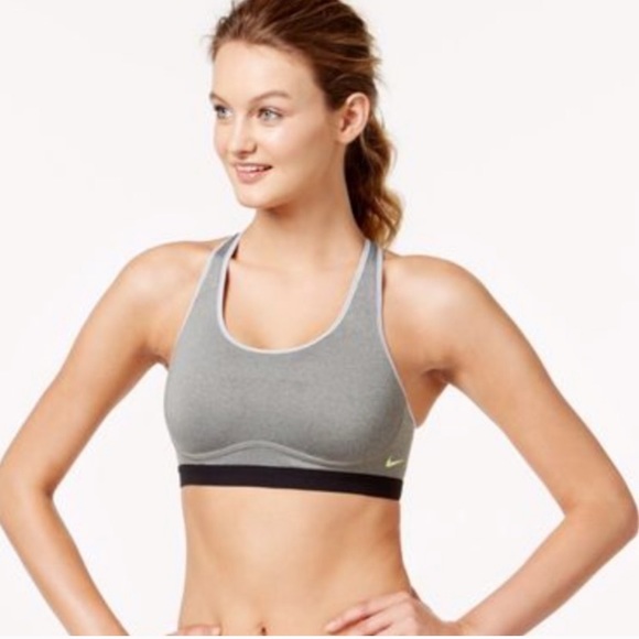 Nike Other - NEW Nike Dri-Fit Gray Sports Bra